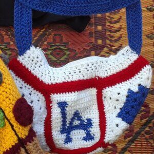 DODGERS*BASEBALL INSPIRED PURSE ⚾💙 HANDMADE